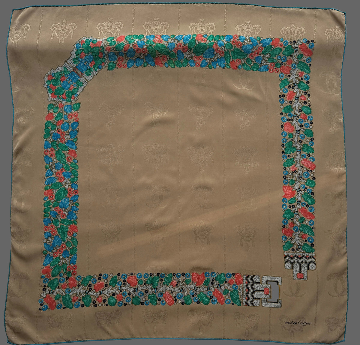 Cartier Seidentuch 82 cm x 82 cm