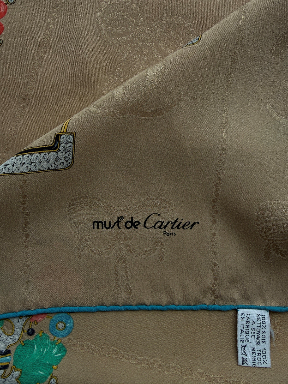 Cartier Seidentuch 82 cm x 82 cm