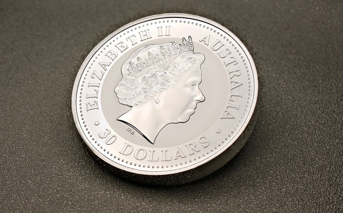 1 Kilo 999 Silber Kookaburra Münze 2000 Elisabeth II Australia