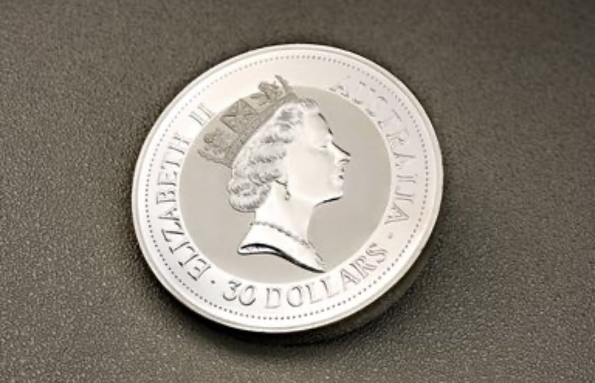 1 Kilo 999 Silber Kookaburra Münze 1993 Silver  Elisabeth II Australia