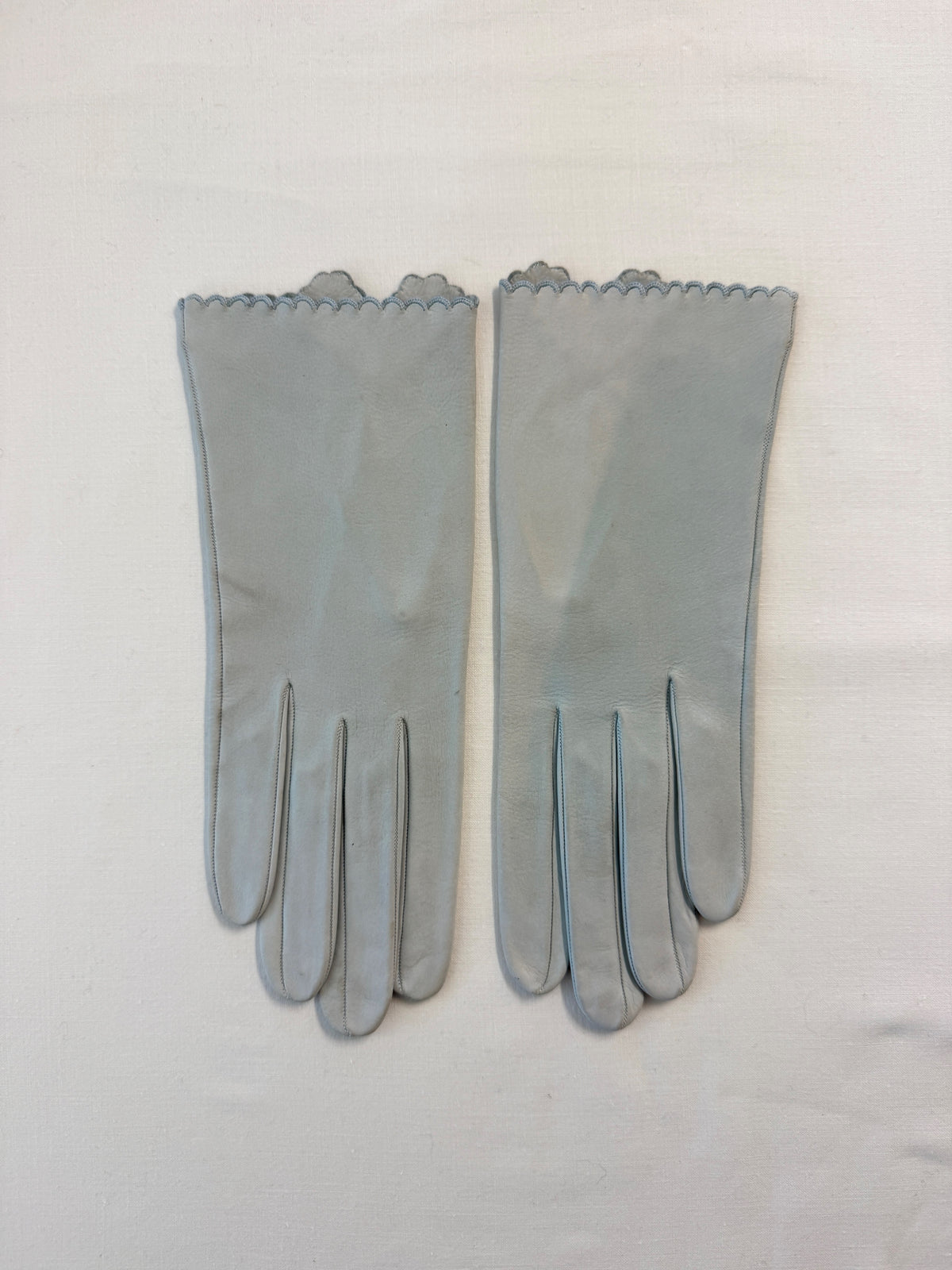 Hermès Handschuhe (Gr. 7) und Schal (103 cm) Leder