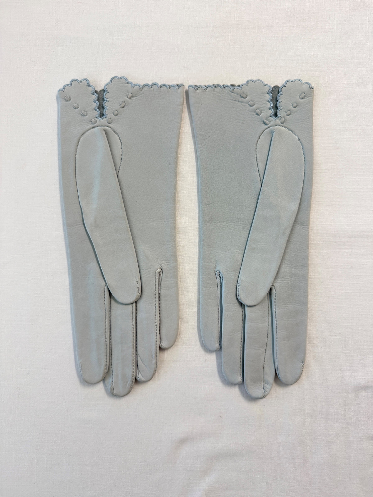 Hermès Handschuhe (Gr. 7) und Schal (103 cm) Leder