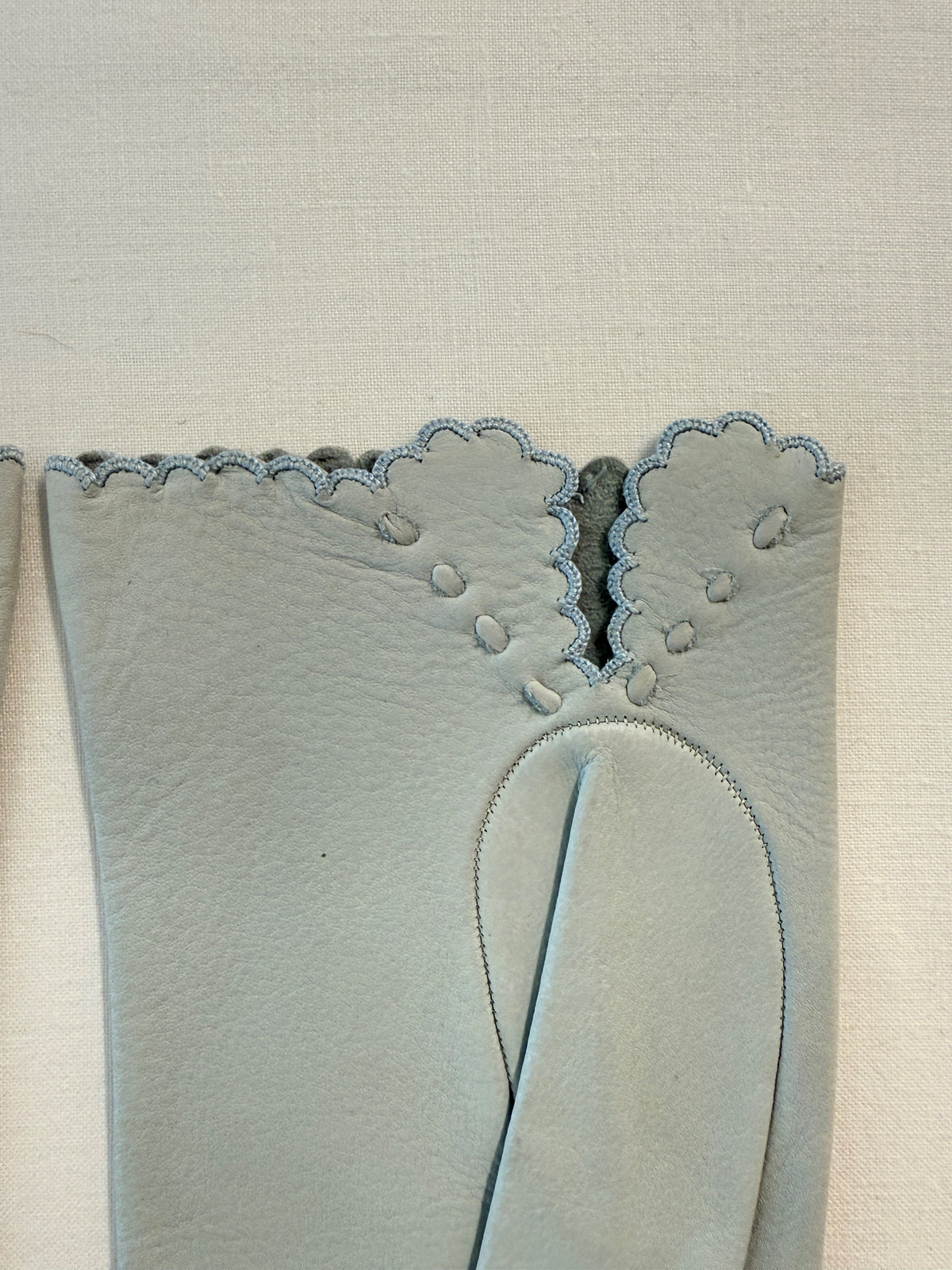 Hermès Handschuhe (Gr. 7) und Schal (103 cm) Leder