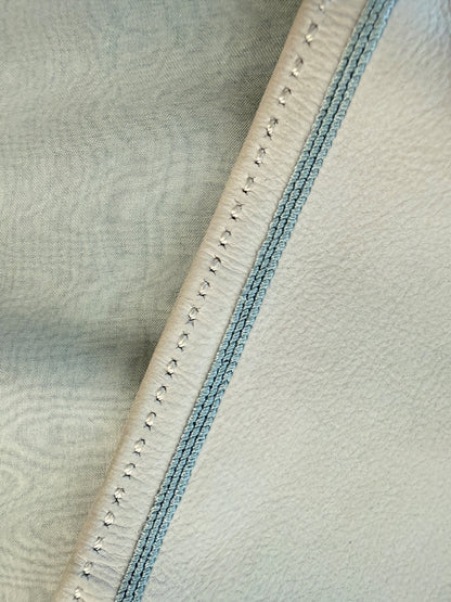 Hermès Handschuhe (Gr. 7) und Schal (103 cm) Leder