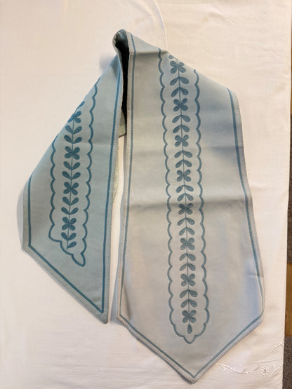Hermès Handschuhe (Gr. 7) und Schal (103 cm) Leder