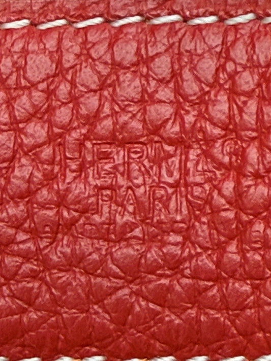 Hermès Gürtel Orange / Rot 100 cm x 3 cm