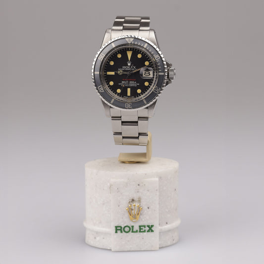 Rolex Submariner Ref.1680 ROTSCHRIFT Bj. ca. 1972 Vintage selten