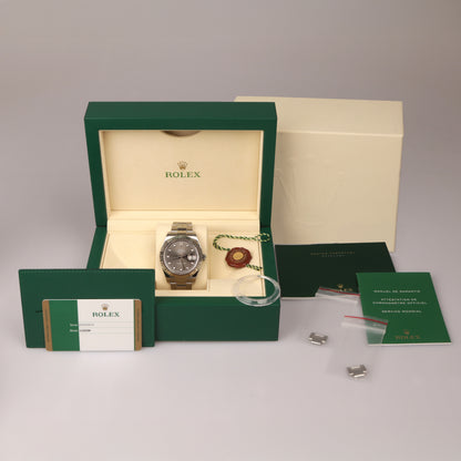 Rolex Datejust | 41 mm | Ref. 116334   | Stahl | 2015 | Box | Papiere