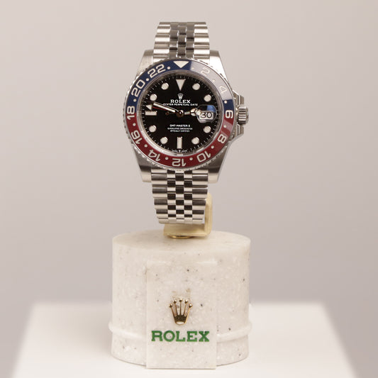 Rolex GMT-Master II "Pepsi" | Ref. 126710BLRO | Stahl | 2023 | Box | Papiere