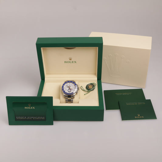 Rolex Yachtmaster II | Stahl | Chronograph | Ref. 116680 | Box + Papiere | 2021