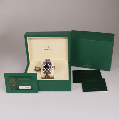 Rolex GMT-Master II "Pepsi" | Ref. 126710BLRO | Stahl | 2025 | Box | Papiere