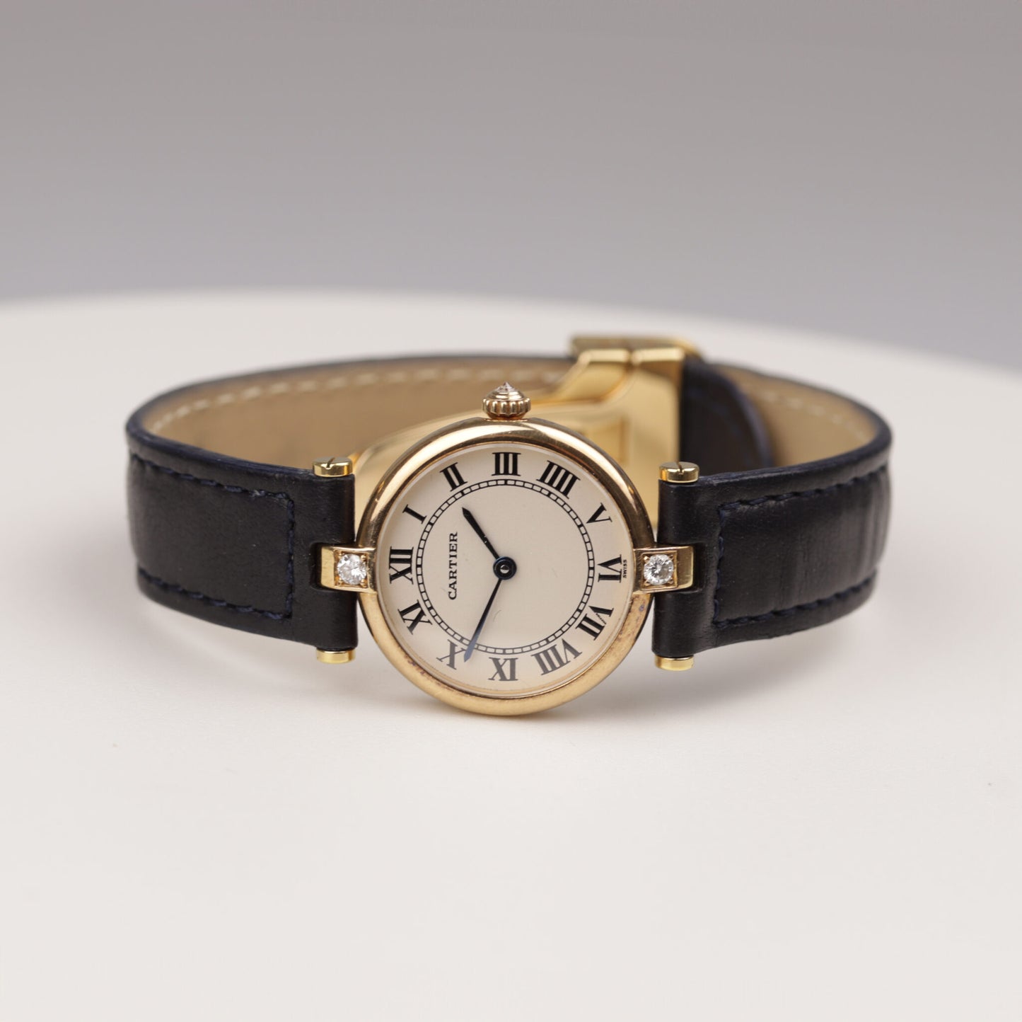 Cartier | Vendome | Damen Uhr am Lederband