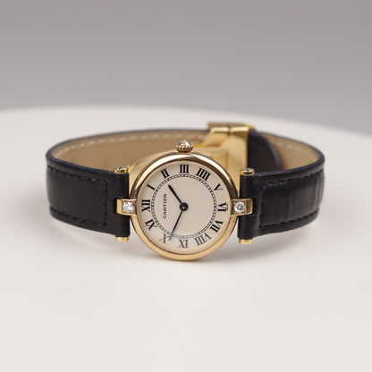 Cartier | Vendome | Damen Uhr am Lederband