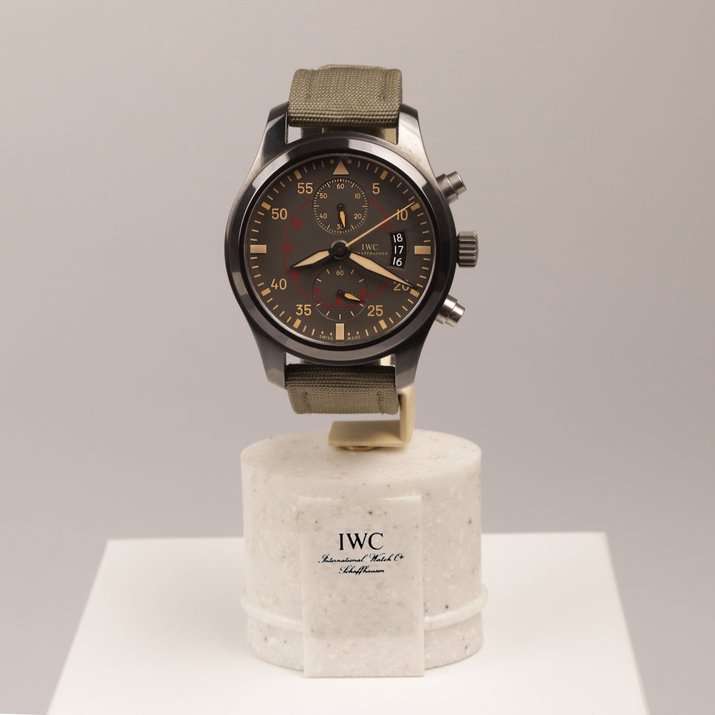 IWC Fliegeruhr "TOPGUN Miramar" Referenz IW388002 Box + Papiere