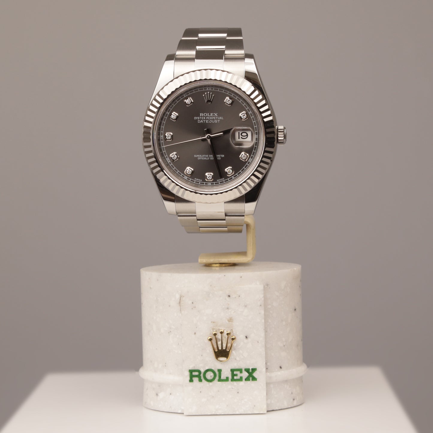 Rolex Datejust | 41 mm | Ref. 116334   | Stahl | 2015 | Box | Papiere