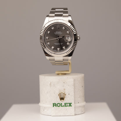 Rolex Datejust | 41 mm | Ref. 116334   | Stahl | 2015 | Box | Papiere