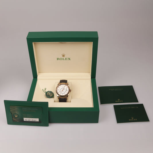 Rolex Sky-Dweller | Ref. 326235 | Rosegold | Baujahr 2021 | Box + Papiere