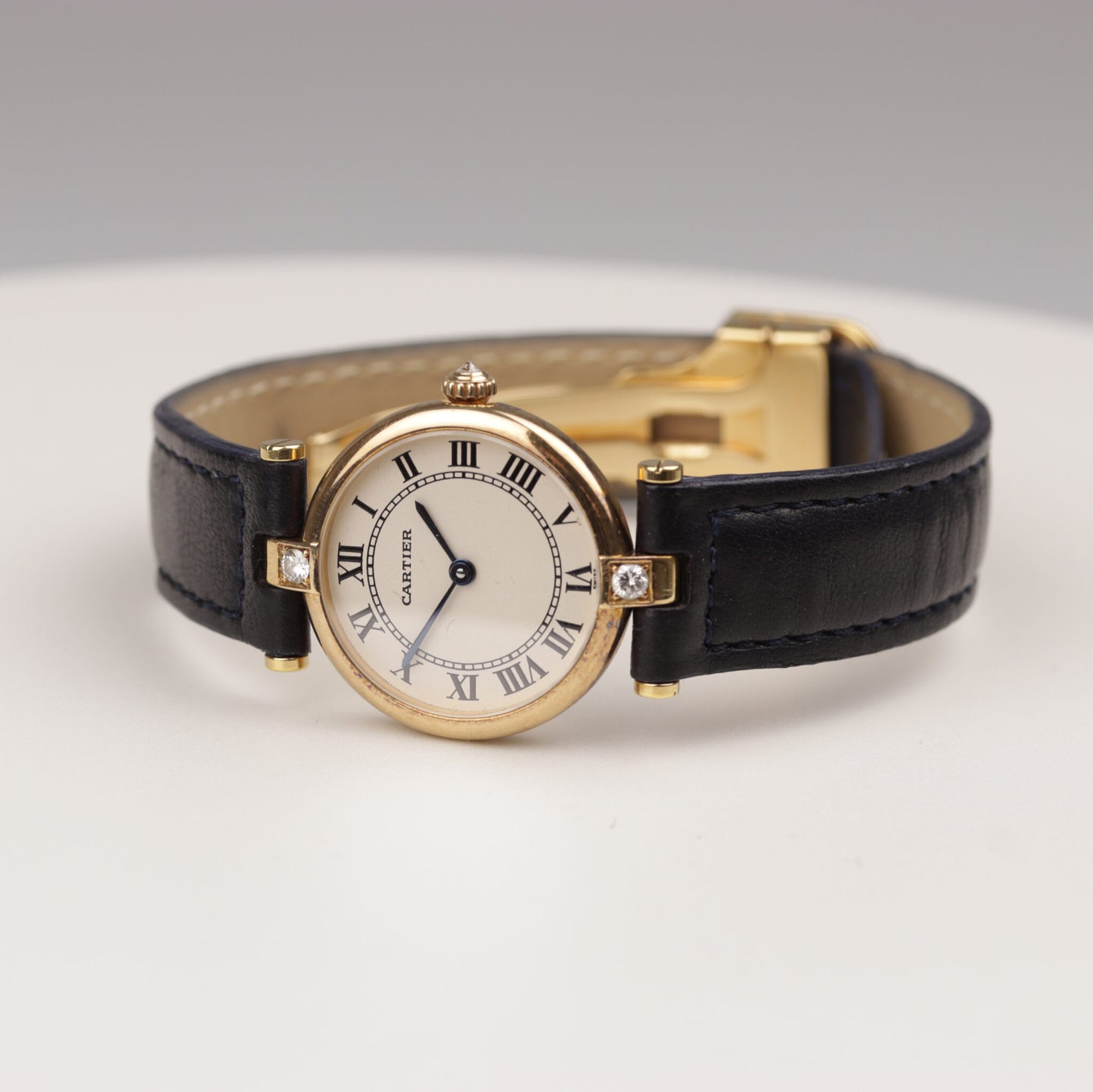 Cartier | Vendome | Damen Uhr am Lederband