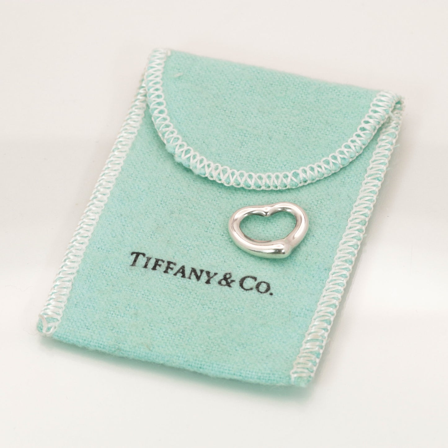 Tiffany & Co. Anhänger Elsa Peretti "Open Heart" 925/- Sterlingsilber