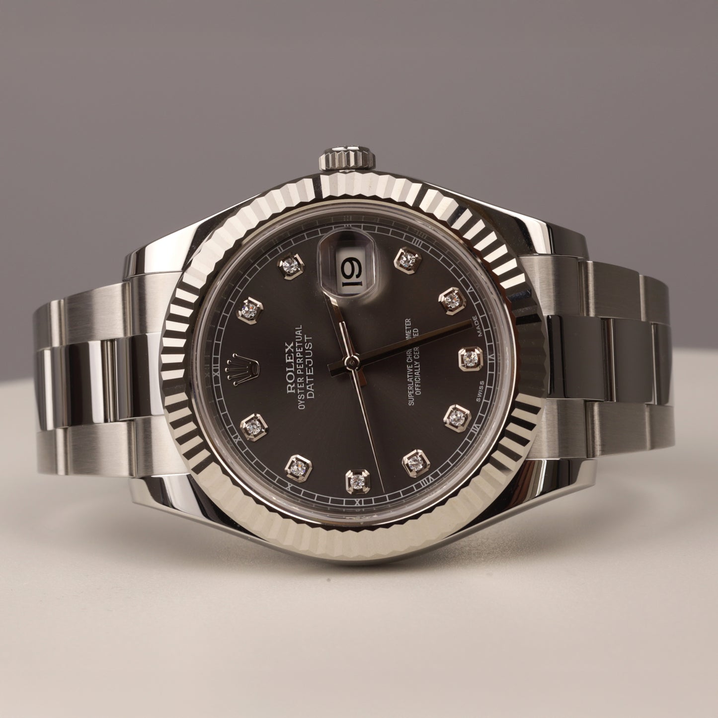 Rolex Datejust | 41 mm | Ref. 116334   | Stahl | 2015 | Box | Papiere