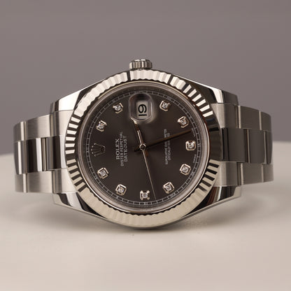 Rolex Datejust | 41 mm | Ref. 116334   | Stahl | 2015 | Box | Papiere