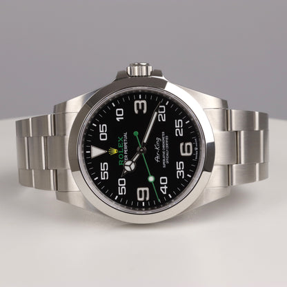 Rolex Air-King | 40 mm | Stahl | Referenz 126900 | 2023 | Garantie