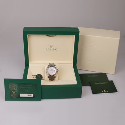 Rolex GMT-Master II | 126719BLRO | 2021 |  Meteorit | Weißgold | Box + Papiere