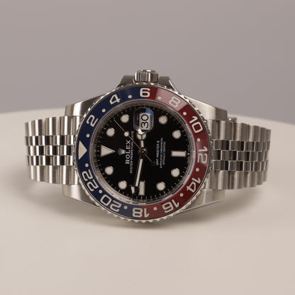 Rolex GMT-Master II "Pepsi" | Ref. 126710BLRO | Stahl | 2023 | Box | Papiere