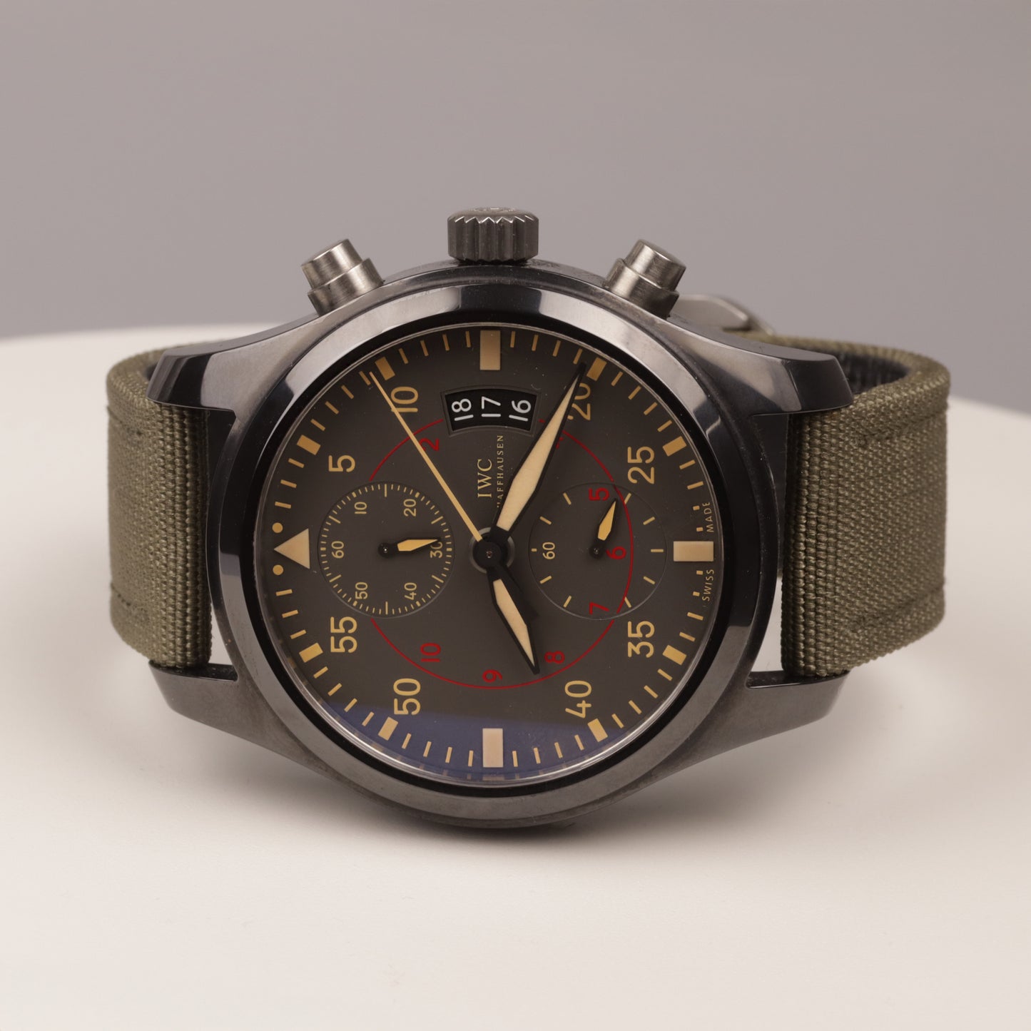 IWC Fliegeruhr "TOPGUN Miramar" Referenz IW388002 Box + Papiere