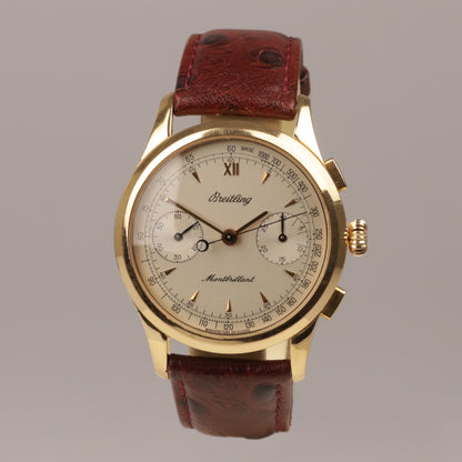 Breitling Montbrillant | Serie Limitee 17/20 | 18 Karat Gold | Chronograph