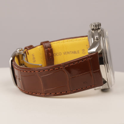 Breitling Premier B01 Chronograph AB0145 Edelstahl Lederband Box + Papiere