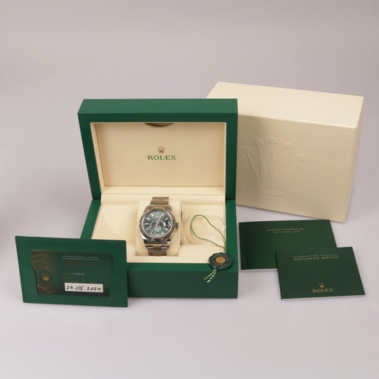 Rolex Sky-Dweller | Ref. 336934 | Stahl/Gold | Baujahr 2024 | Box + Papiere