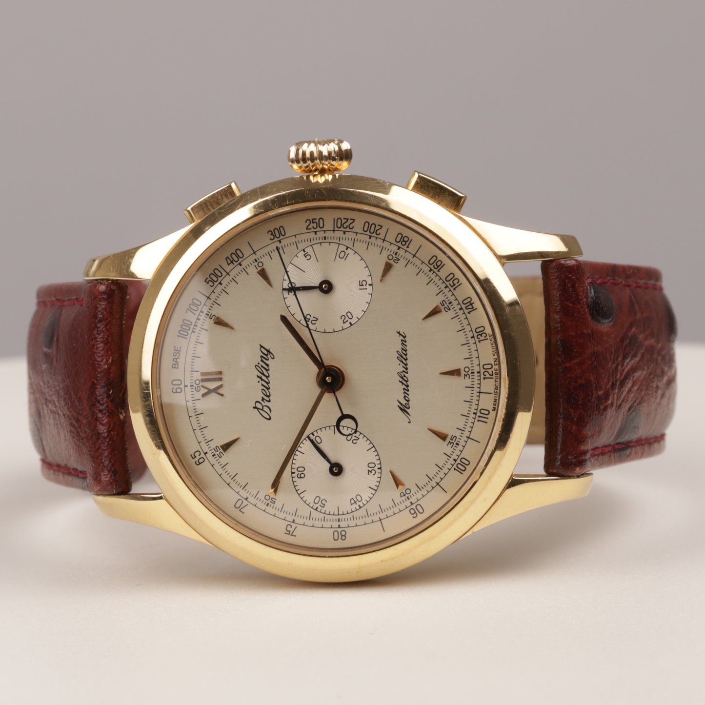 Breitling Montbrillant | Serie Limitee 17/20 | 18 Karat Gold | Chronograph