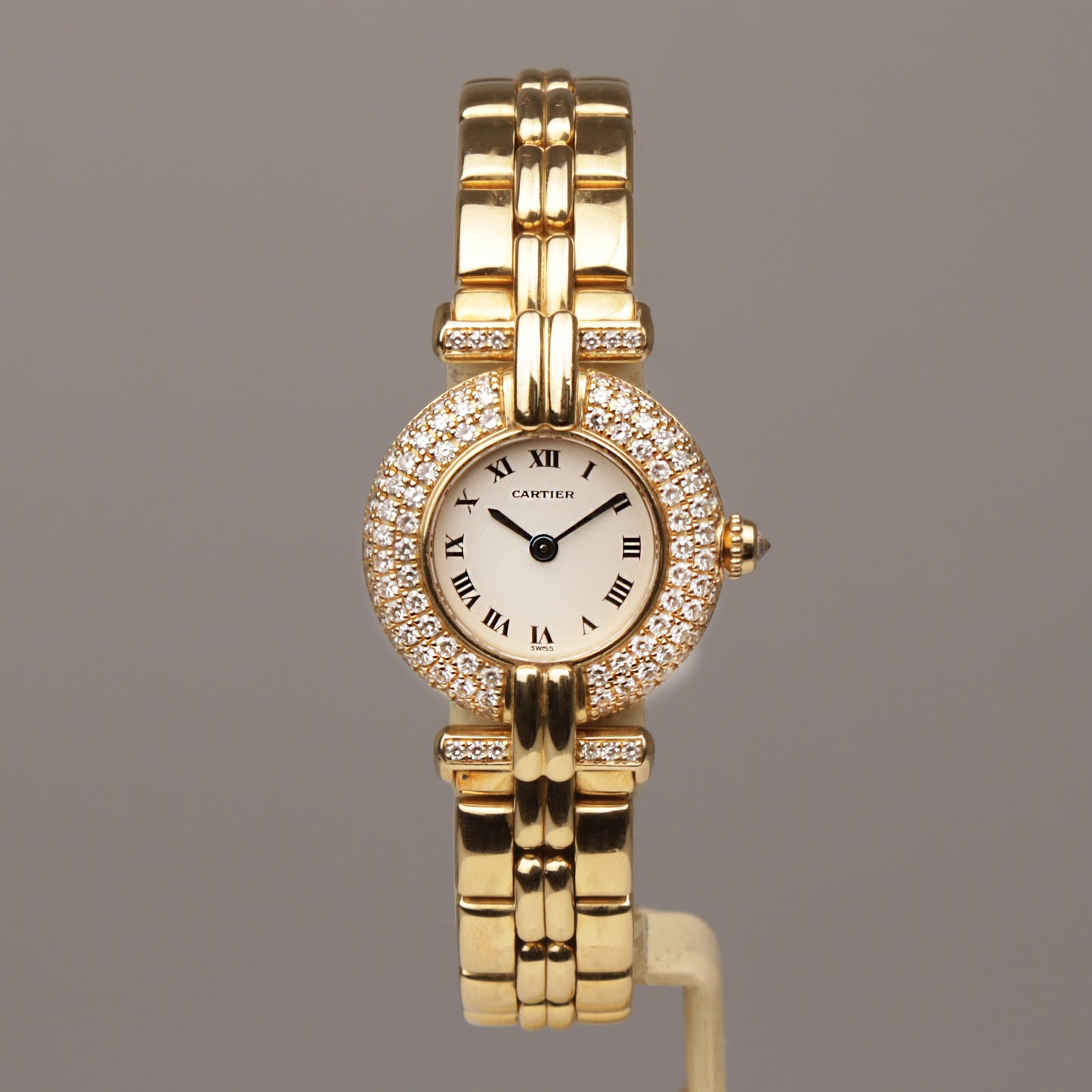 Cartier | Damenuhr | COLISÉE | 18 Karat Gold | Brillantbesatz |