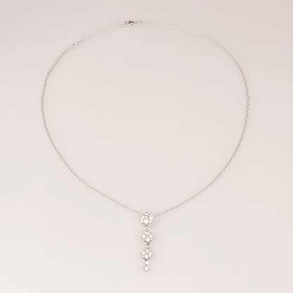 Collier 750/- Weißgold | Brillantcollier mit ca. 0,75 ct Hsi