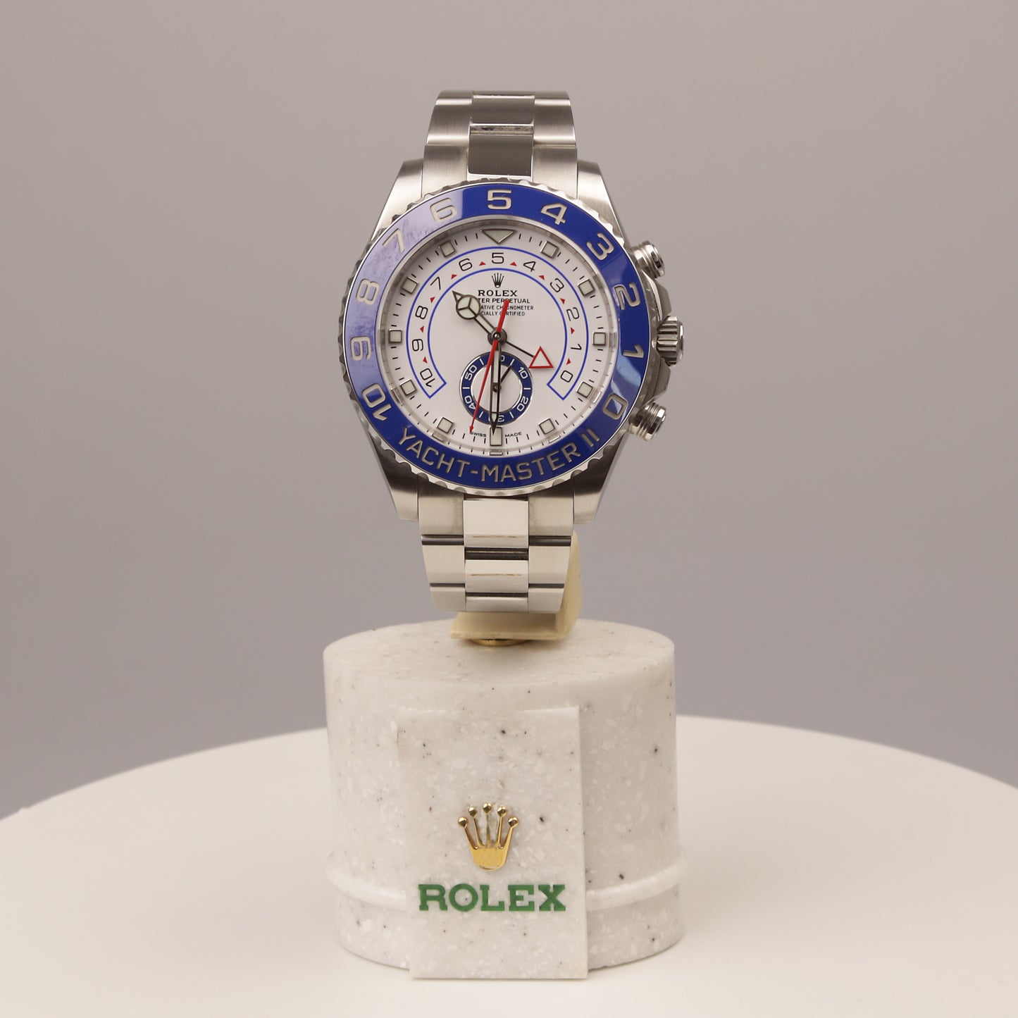 Rolex Yachtmaster II | Stahl | Chronograph | Ref. 116680 | Box + Papiere | 2021