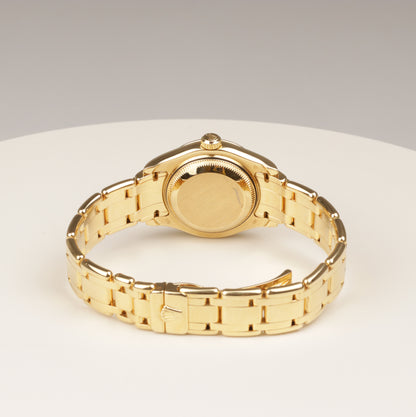 Rolex Datejust 29 Pearlmaster Lady | 750/-Gelbgold | Diamant | Referenz 80318