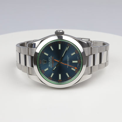 Rolex | Milgauss | Box und Papiere | Baujahr ca. 2015 | Ländercode 100