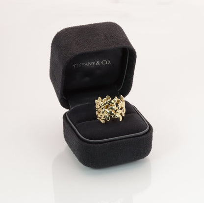 Tiffany & Co. Ring Paloma Picasso "Olive Leaf" 750er Gelbgold Olive Leaf