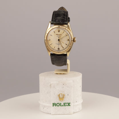 Rolex Oyster "Bubbleback" | Ref. 6085 | 33,5 mm | 10 Karat Gelbgold | ca. 1952 |