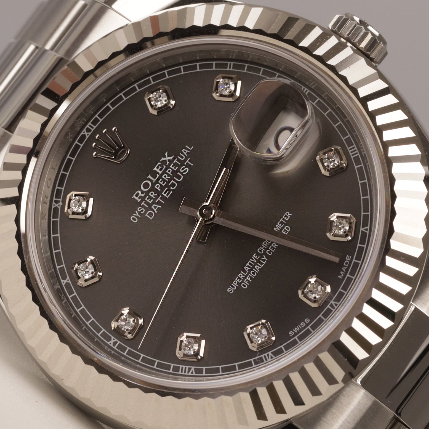 Rolex Datejust | 41 mm | Ref. 116334   | Stahl | 2015 | Box | Papiere