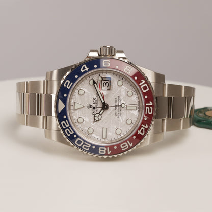 Rolex GMT-Master II | 126719BLRO | 2021 |  Meteorit | Weißgold | Box + Papiere