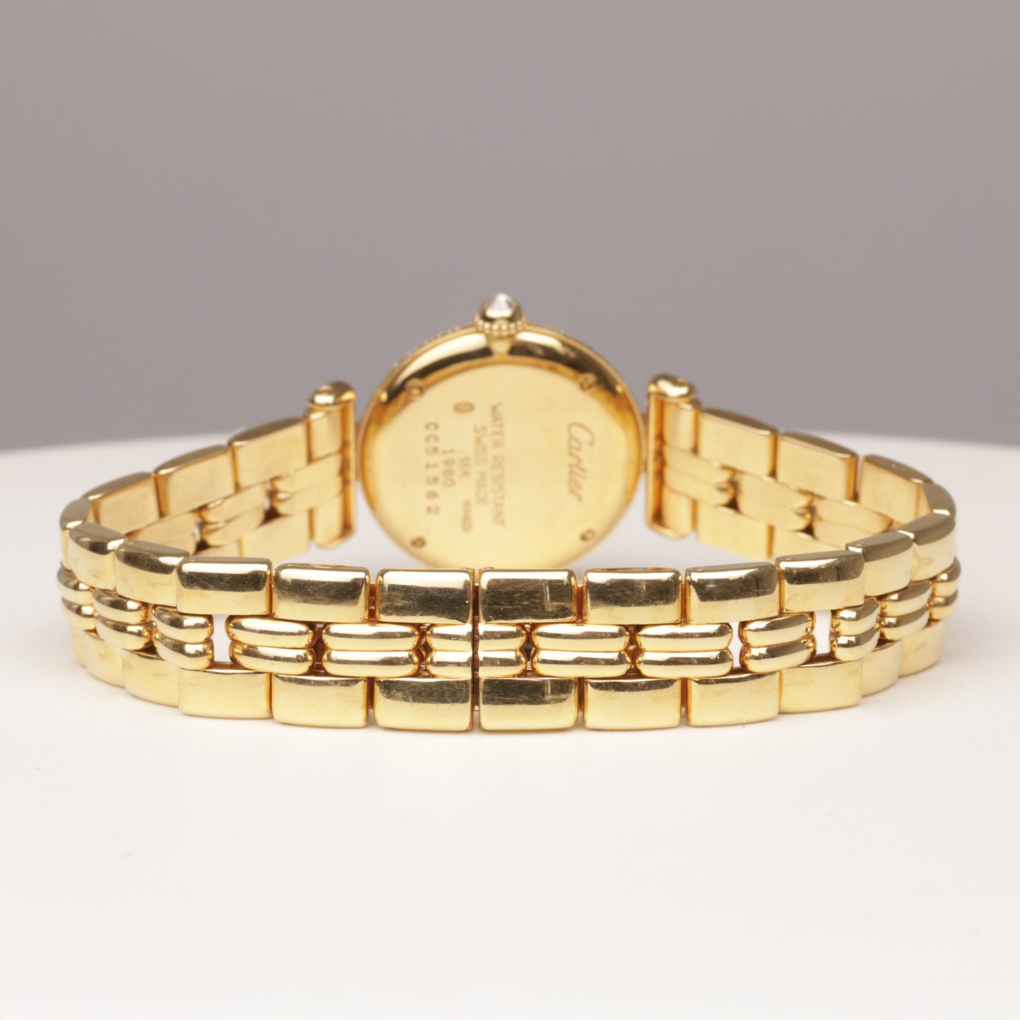 Cartier | Damenuhr | COLISÉE | 18 Karat Gold | Brillantbesatz |