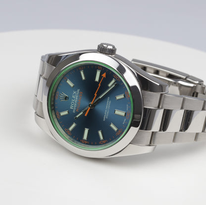 Rolex | Milgauss | Box und Papiere | Baujahr ca. 2015 | Ländercode 100