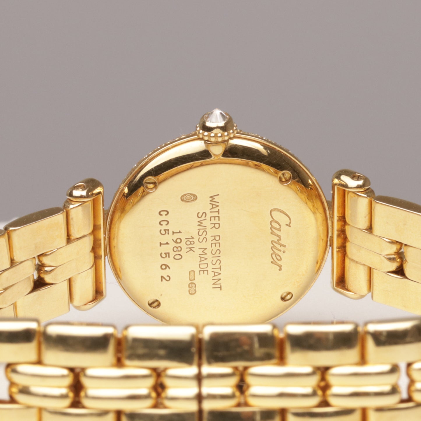 Cartier | Damenuhr | COLISÉE | 18 Karat Gold | Brillantbesatz |