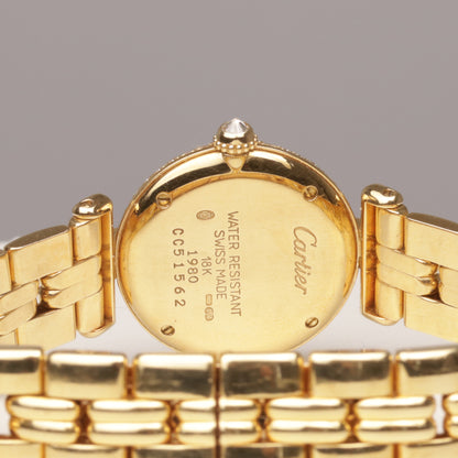 Cartier | Damenuhr | COLISÉE | 18 Karat Gold | Brillantbesatz |