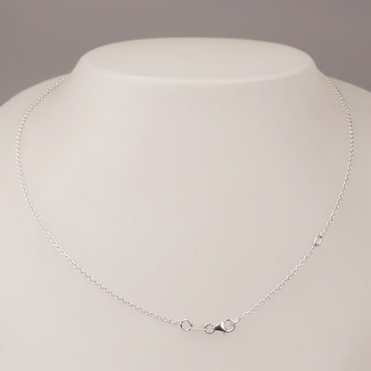 Collier 750/- Weißgold | Brillantcollier mit ca. 0,75 ct Hsi