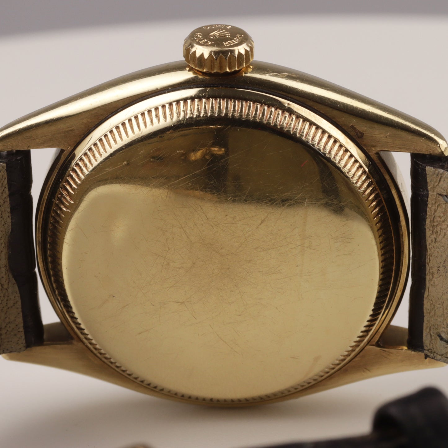 Rolex Oyster "Bubbleback" | Ref. 6085 | 33,5 mm | 10 Karat Gelbgold | ca. 1952 |