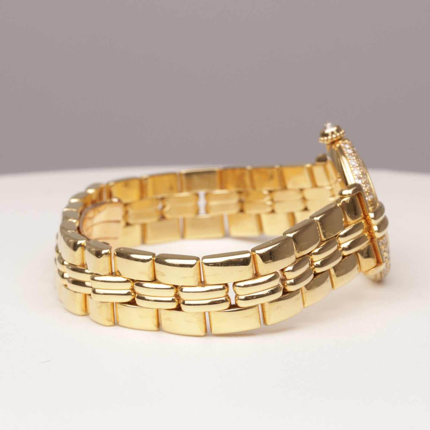 Cartier | Damenuhr | COLISÉE | 18 Karat Gold | Brillantbesatz |