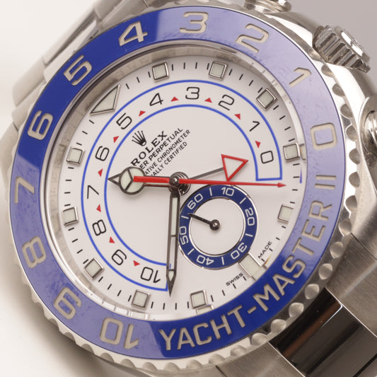 Rolex Yachtmaster II | Stahl | Chronograph | Ref. 116680 | Box + Papiere | 2021